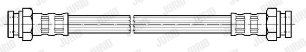 JURID Тормозной шланг 172670J