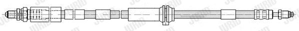 JURID Тормозной шланг 172699J