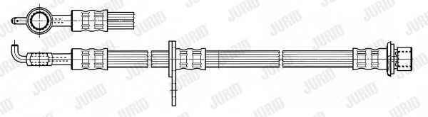 JURID Тормозной шланг 172839J