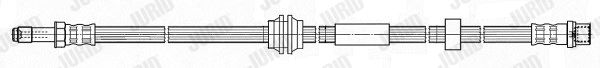 JURID stabdžių žarnelė 172905J