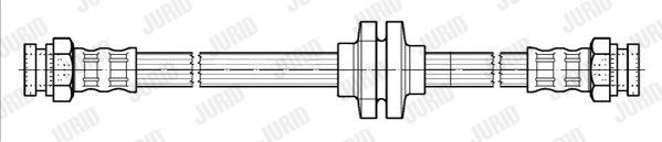 JURID Тормозной шланг 172985J