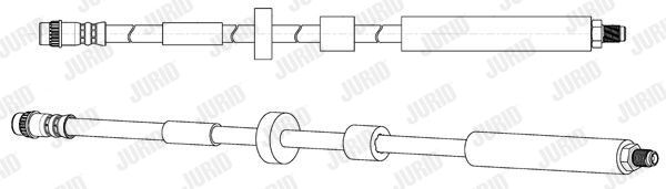 JURID stabdžių žarnelė 173110J