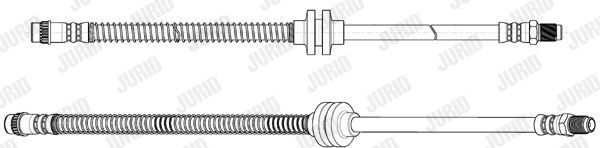 JURID Тормозной шланг 173112J