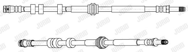 JURID Тормозной шланг 173114J