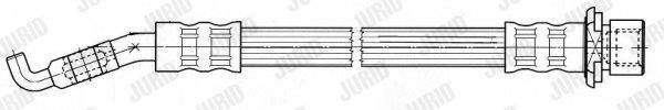 JURID Тормозной шланг 173144J