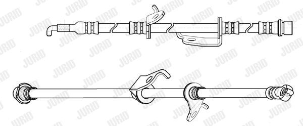 JURID Тормозной шланг 173159J