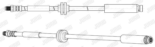 JURID Тормозной шланг 173210J
