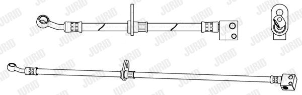 JURID stabdžių žarnelė 173262J
