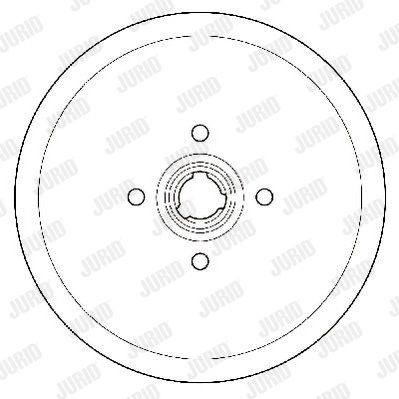 JURID Тормозной барабан 329130J