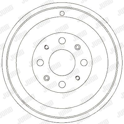JURID Тормозной барабан 329262J