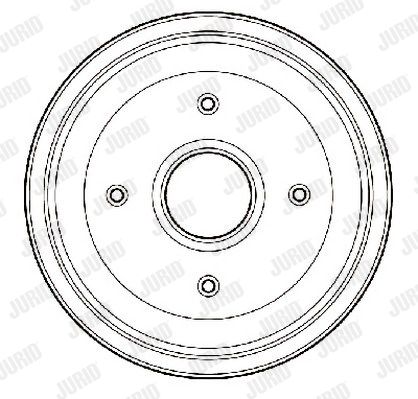 JURID Тормозной барабан 329703J