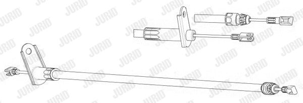 JURID trosas, stovėjimo stabdys 432905J