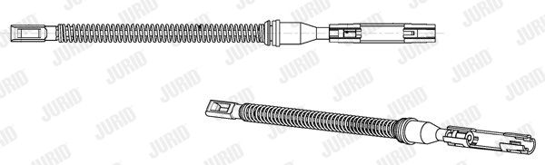 JURID trosas, stovėjimo stabdys 432935J