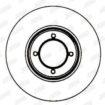 JURID Тормозной диск 561119J