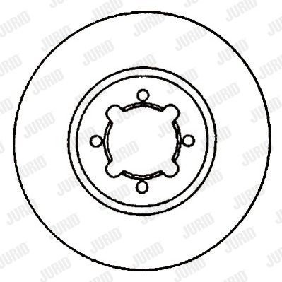 JURID Тормозной диск 561300J