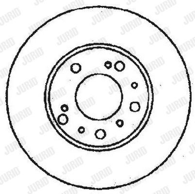 JURID Тормозной диск 561339JC