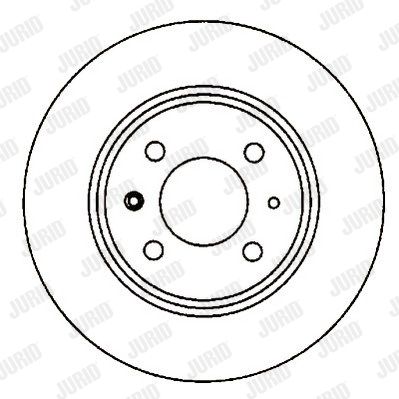 JURID Тормозной диск 561418J
