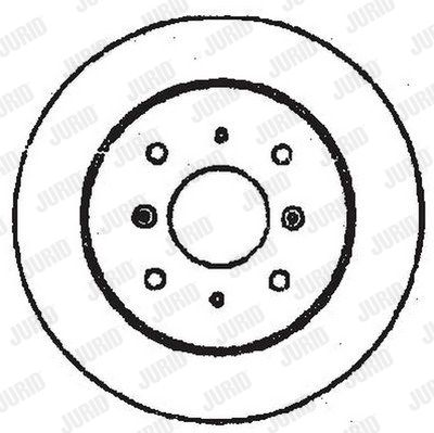 JURID Тормозной диск 561475J
