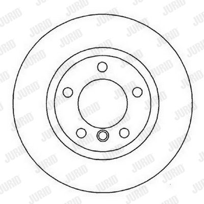 JURID Тормозной диск 562010J