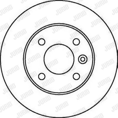 JURID Тормозной диск 562071JC