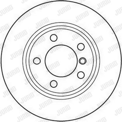 JURID Тормозной диск 562090JC