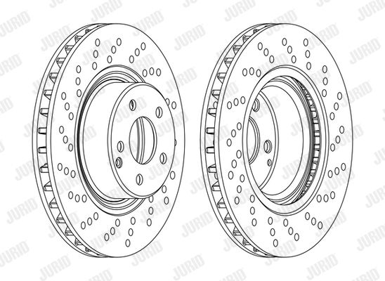 JURID Тормозной диск 562101JC
