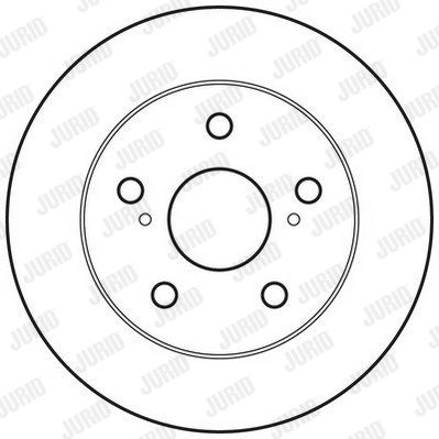 JURID Тормозной диск 562617JC