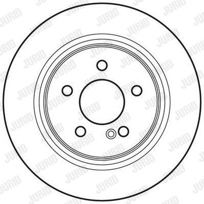 JURID Тормозной диск 562620JC