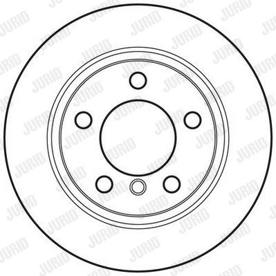 JURID stabdžių diskas 562792JC