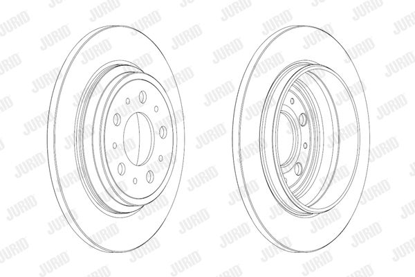 JURID Тормозной диск 563090JC