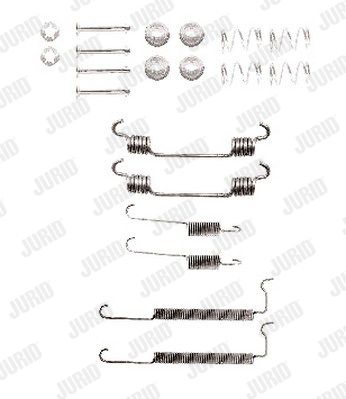 JURID Комплектующие, тормозная колодка 771246J