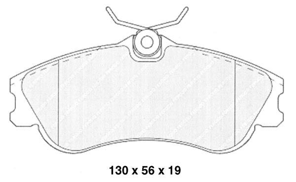 K27 Комплект тормозных колодок, дисковый тормоз 481-2192127