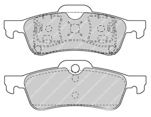 K27 Комплект тормозных колодок, дисковый тормоз 481-2371627