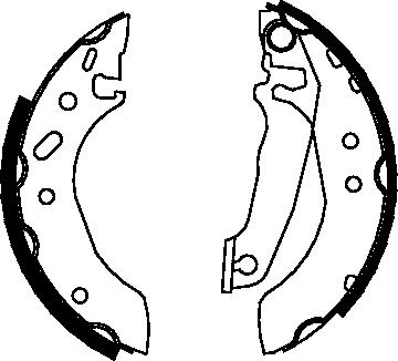 K27 Комплект тормозных колодок 483-40132