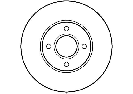 K27 stabdžių diskas 491-1029