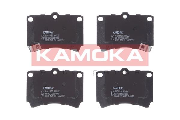 KAMOKA Комплект тормозных колодок, дисковый тормоз JQ1011430