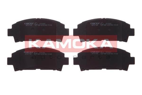 KAMOKA Комплект тормозных колодок, дисковый тормоз JQ101166