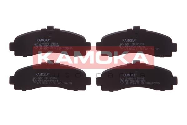 KAMOKA Комплект тормозных колодок, дисковый тормоз JQ1011718