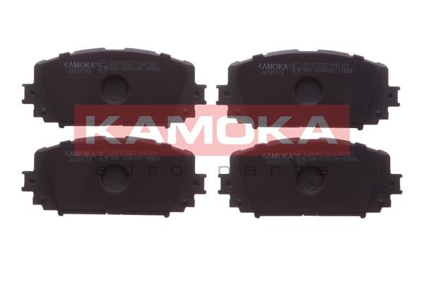 KAMOKA Комплект тормозных колодок, дисковый тормоз JQ101173