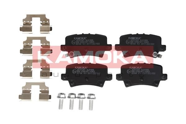 KAMOKA Комплект тормозных колодок, дисковый тормоз JQ101261