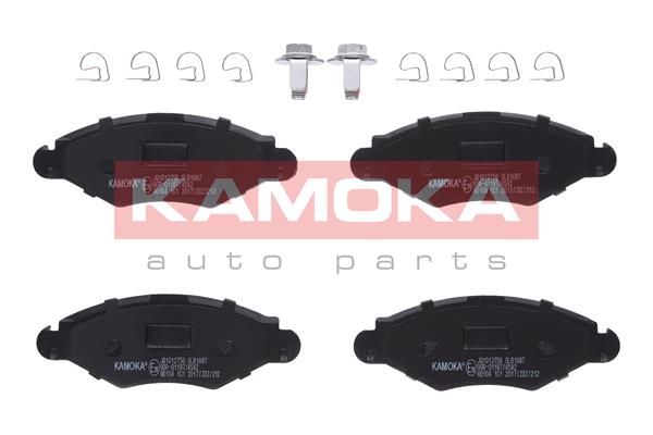 KAMOKA Комплект тормозных колодок, дисковый тормоз JQ1012756