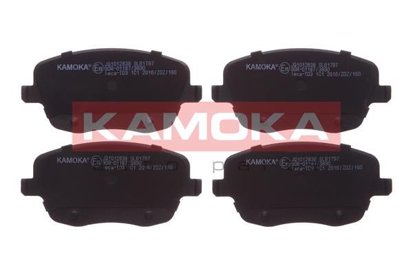KAMOKA Комплект тормозных колодок, дисковый тормоз JQ1012838