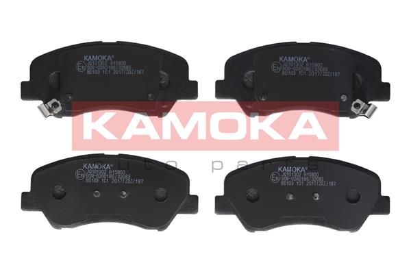 KAMOKA Комплект тормозных колодок, дисковый тормоз JQ101302