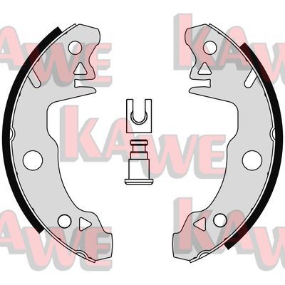 KAWE Комплект тормозных колодок 00520