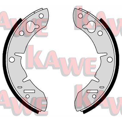 KAWE Комплект тормозных колодок 00560
