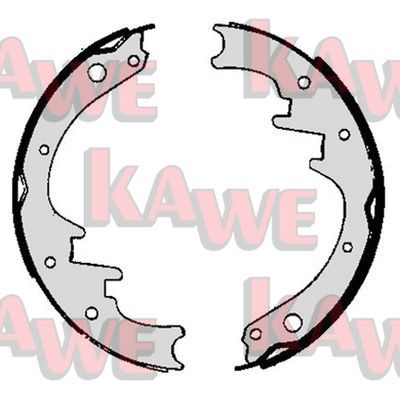 KAWE Комплект тормозных колодок 06010