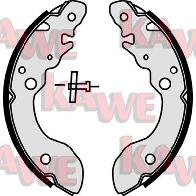 KAWE Комплект тормозных колодок 07460