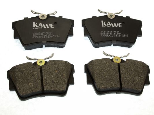 KAWE Комплект тормозных колодок, дисковый тормоз 810027