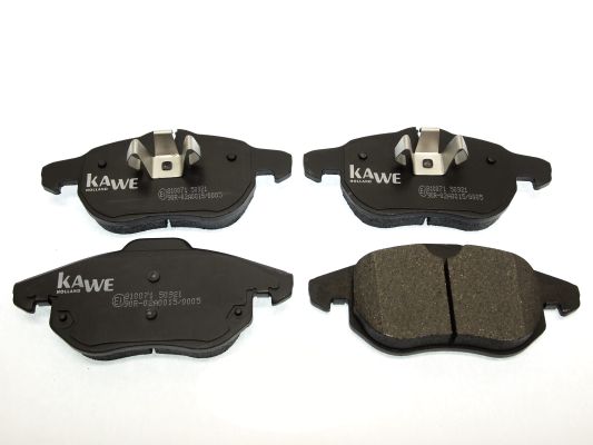 KAWE Комплект тормозных колодок, дисковый тормоз 810071