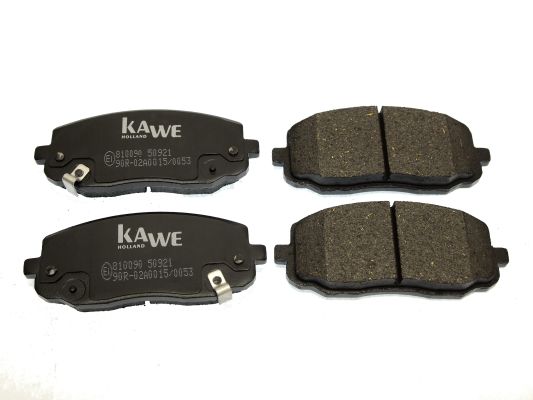 KAWE Комплект тормозных колодок, дисковый тормоз 810090